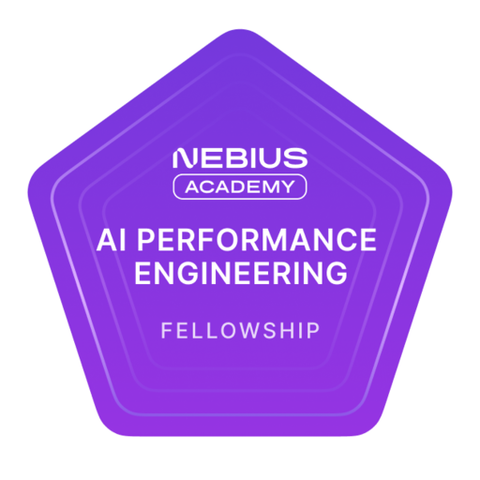 Nebius Academy AI Performance Engineering Fellowship badge